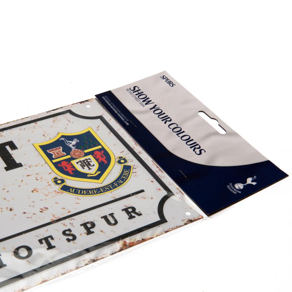 Tottenham Hotspur FC Retro Street Sign: 3 - Signs & Plaques By Tottenham Hotspur