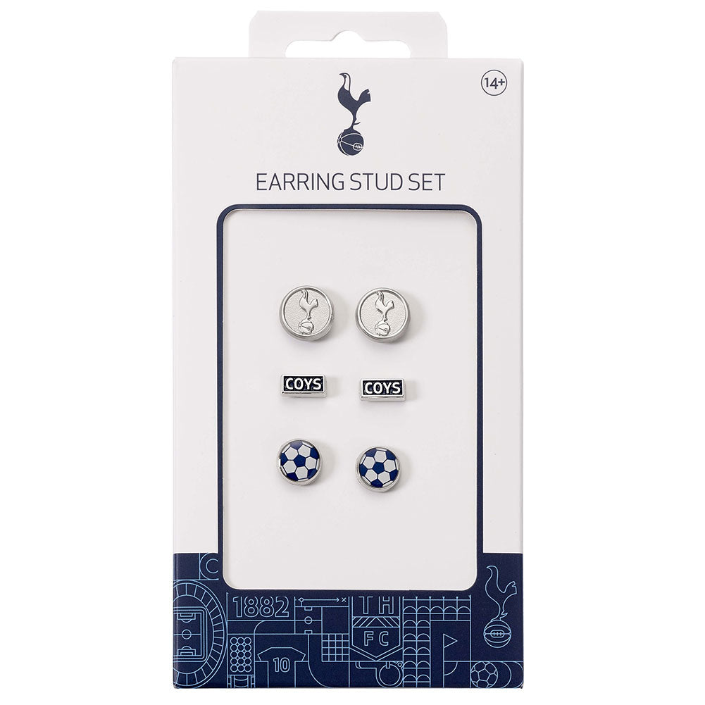 Tottenham Hotspur FC Stud Earring Set: 4 - Earrings By Tottenham Hotspur