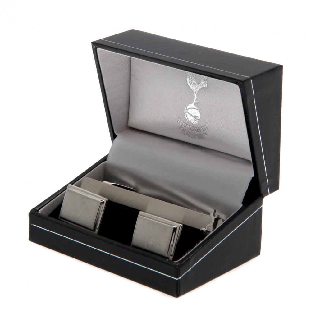 Tottenham Hotspur FC Tie Slide & Cufflink Set: 1 - Cufflinks & Tie Slides By Tottenham Hotspur