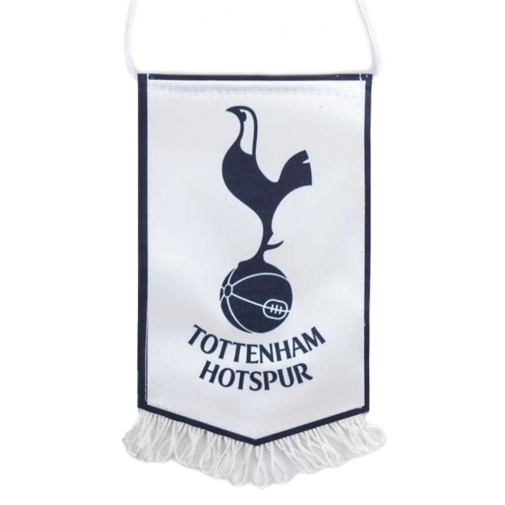 Tottenham Hotspur FC White Mini Pennant: 1 - Signs & Plaques By Tottenham Hotspur