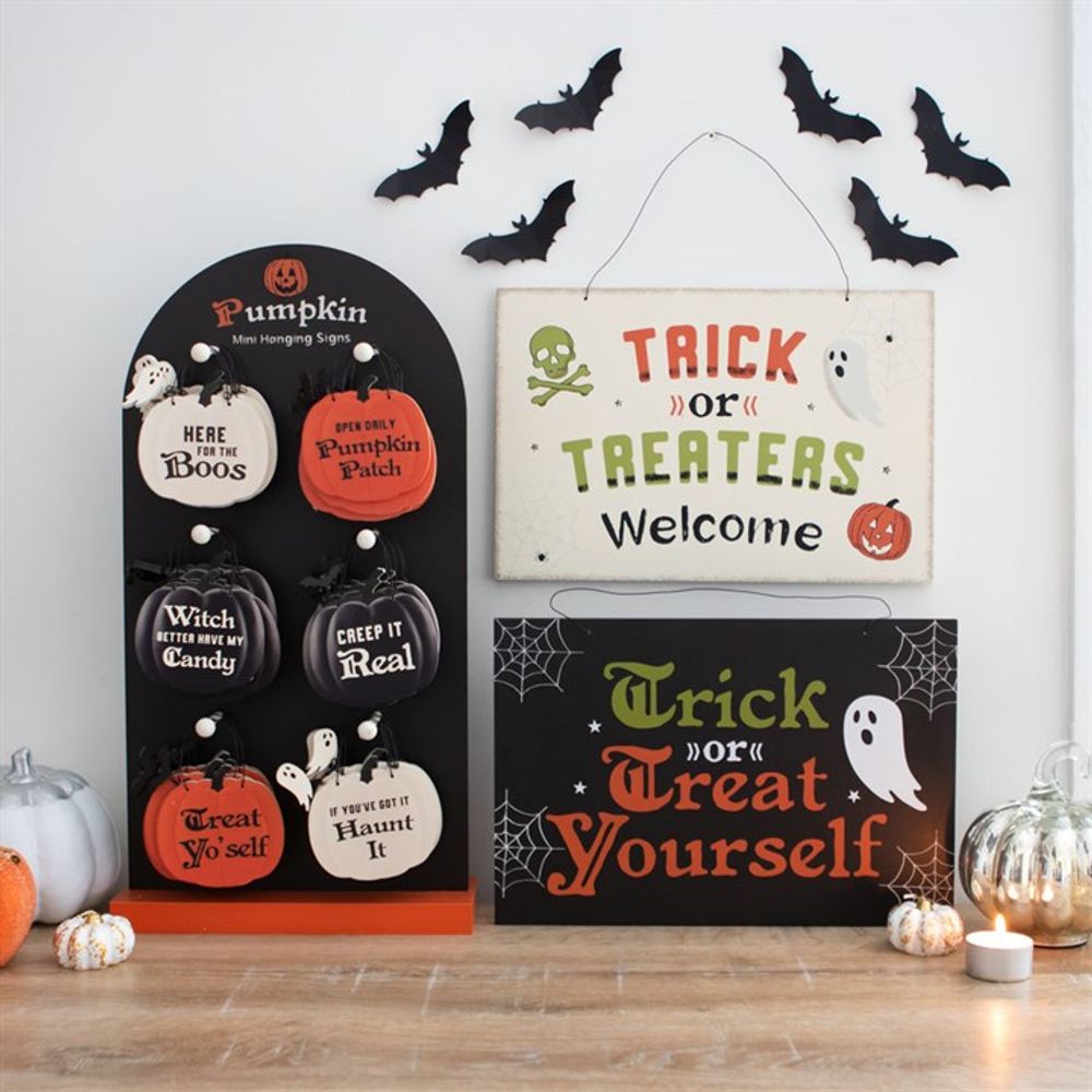Trick or Treat Yourself Hanging Sign: 3 - Signs & Plaques By Gift Moments