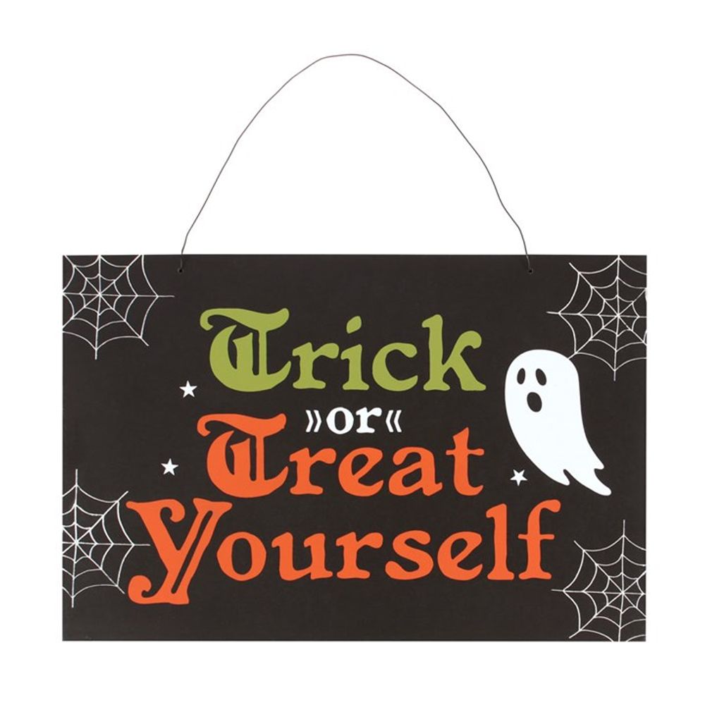 Trick or Treat Yourself Hanging Sign: 1 - Signs & Plaques By Gift Moments