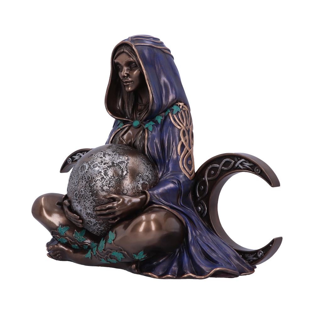 Triple Moon Goddess Bronze Statue 36cm: 3 - Figures & Collectables By NN Designs