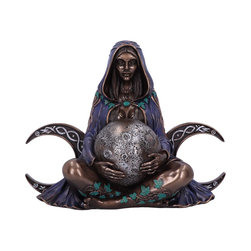 Triple Moon Goddess Bronze Statue 36cm: 2 - Figures & Collectables By NN Designs