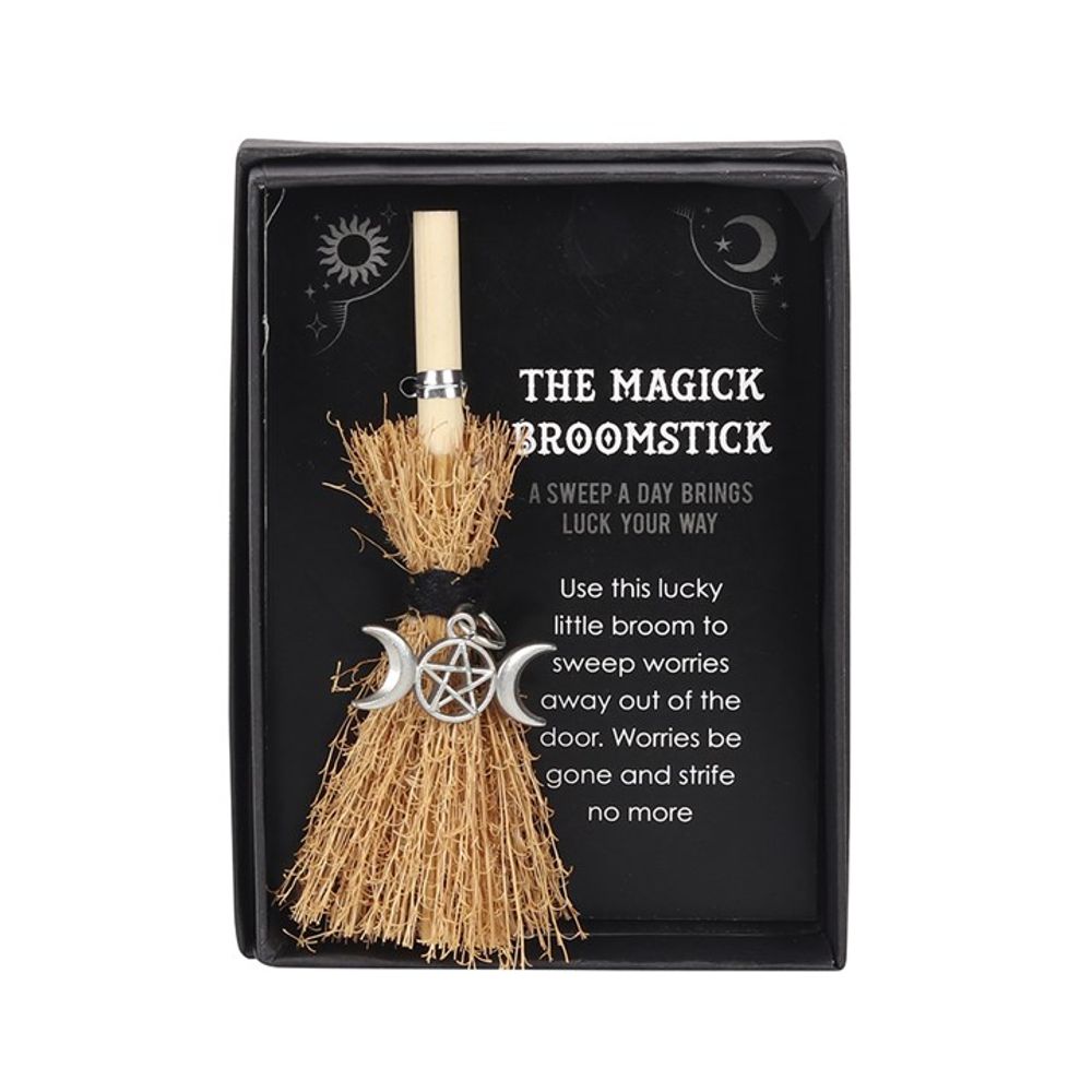 Triple Moon Mini Magick Broomstick: 1 - By Gift Moments