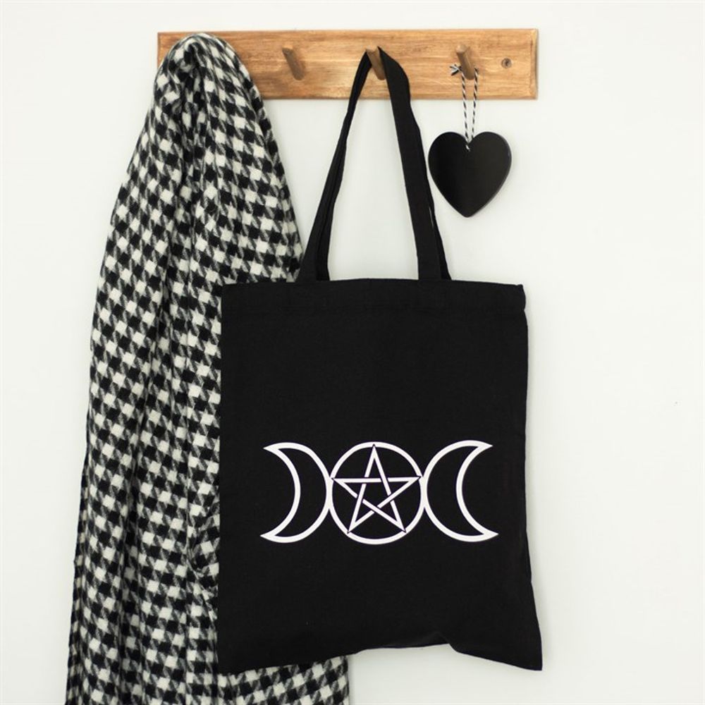 Triple Moon Polycotton Tote Bag: 1 - By Gift Moments