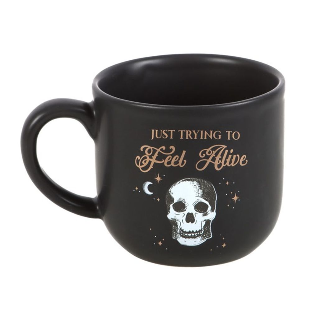 Trying To Feel Alive Mug: 4 - Mugs By Gift Moments