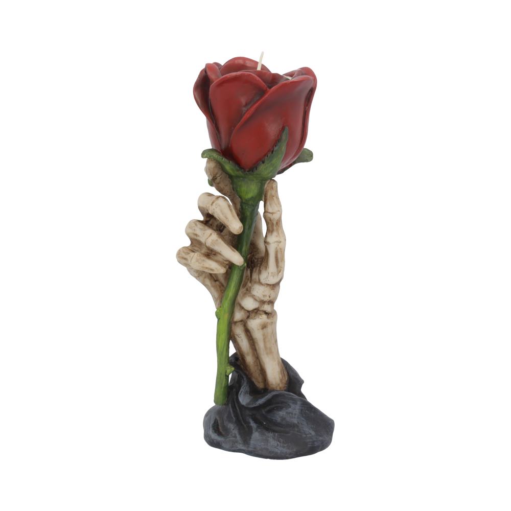 Eternal Flame Romantic Skeleton Hand Tealight Holder 20.5cm - Shop Candles & Holders At Gift Moments - 1