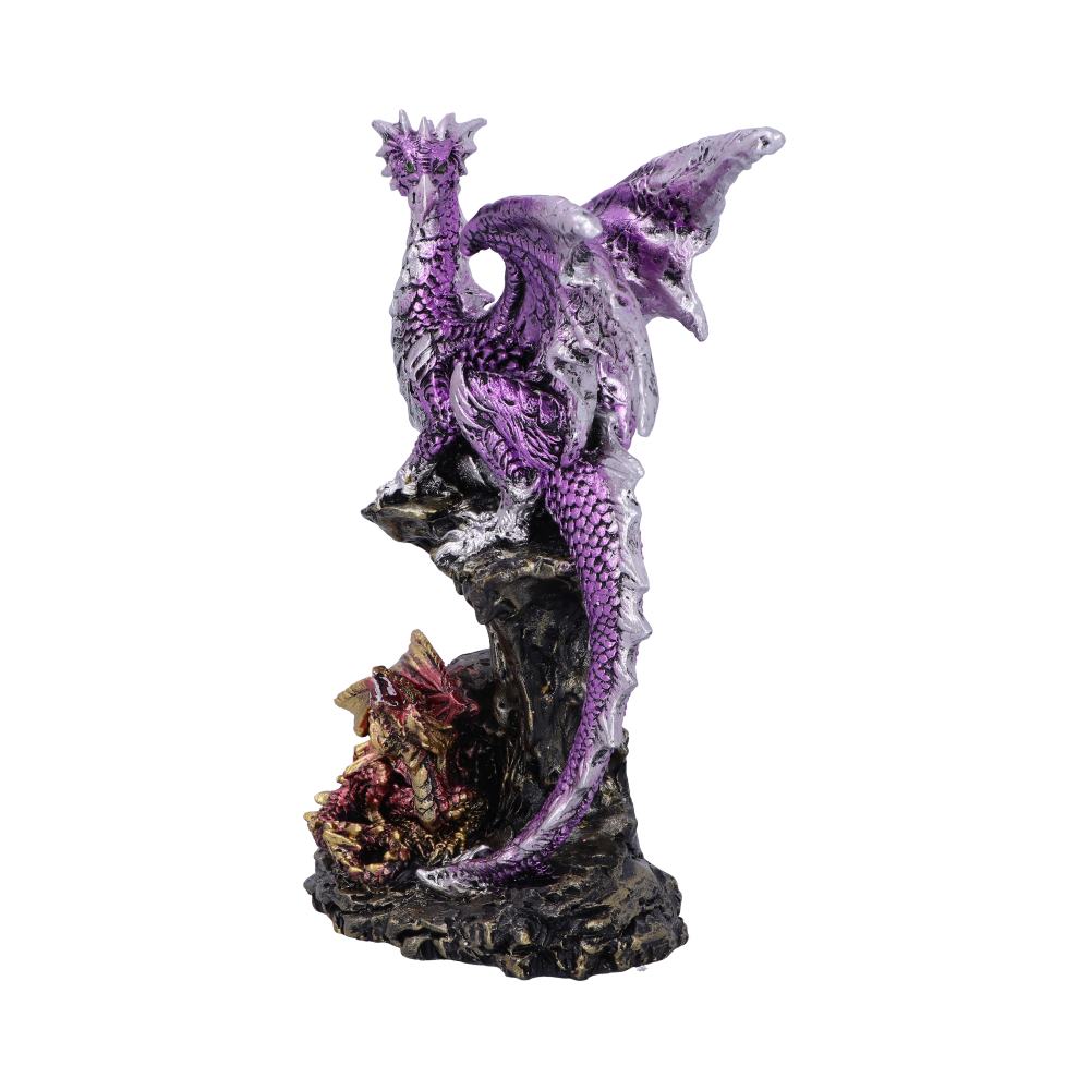 Hatchling Protection Dragon and Dragonling Parental Figurine