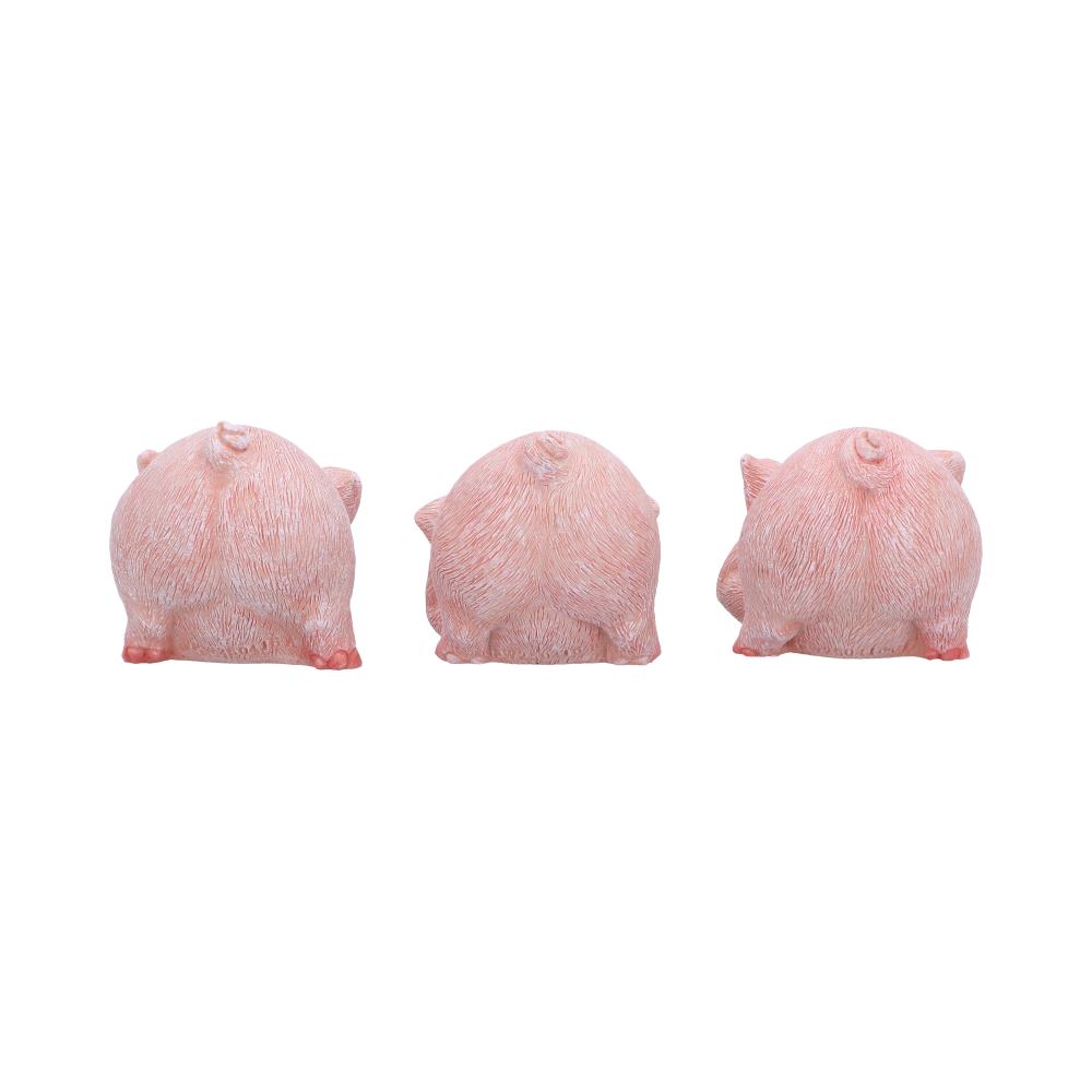 Three Wise Playful Pigs 5.2cm - Shop Figurines Small (Under 15cm) At Gift Moments - 4