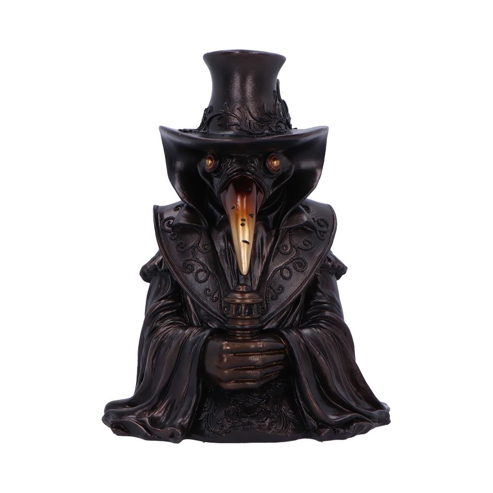Miasma Plague Doctor Backflow Incense Burner 17.8cm - Shop Incense Holders At Gift Moments - 2