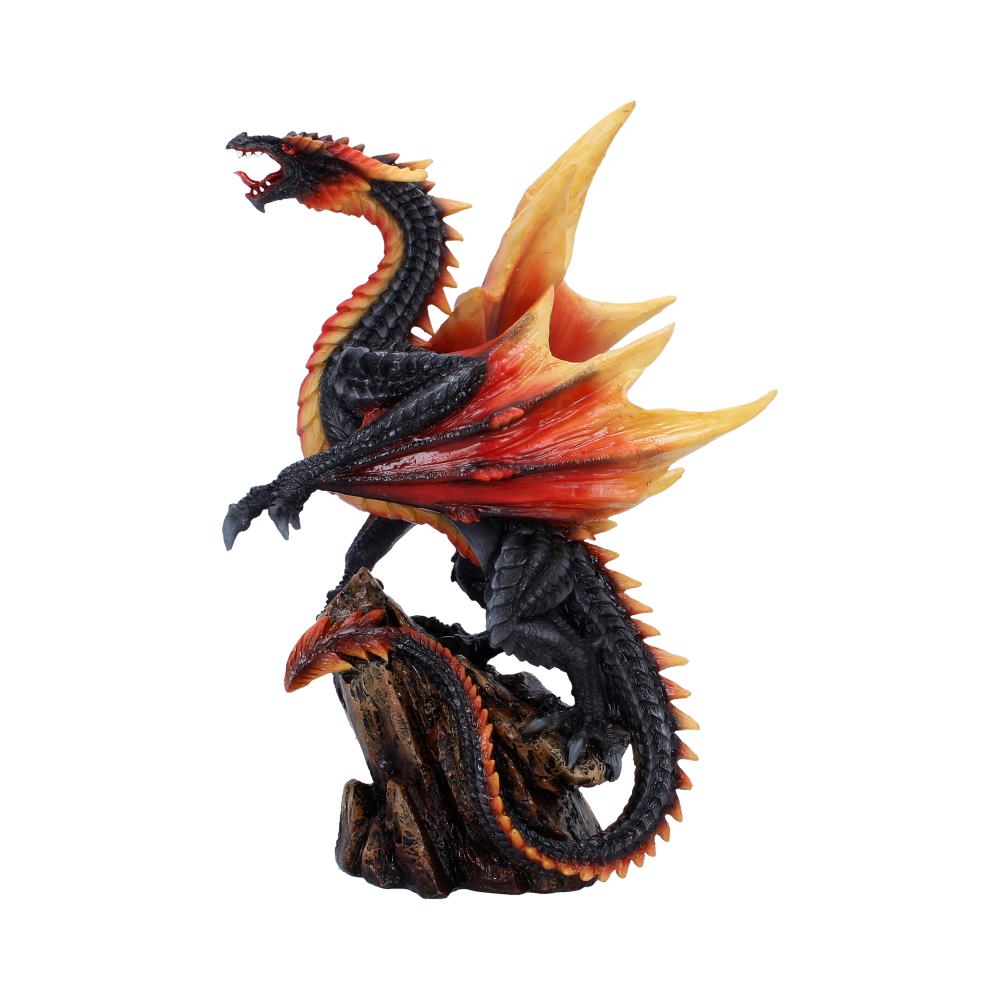 Obsidian Inferno Dragon Figurine 23.7cm - Shop Figurines Medium (15-29cm) At Gift Moments - 2