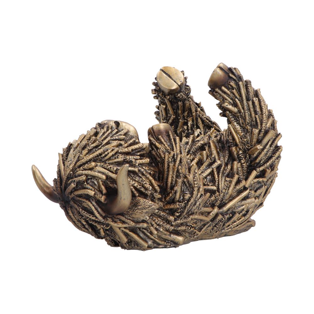 Gold Highland Cow Wine Holder 17.8cm - Shop Guzzlers & Wine Bottle Holders At Gift Moments - 4