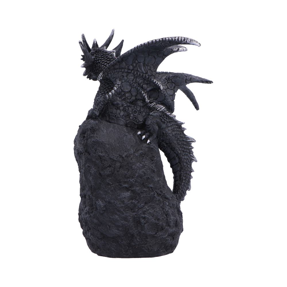 Black Dragon on Geode Figurine 20.8cm - Shop Figurines Medium (15-29cm) At Gift Moments - 4