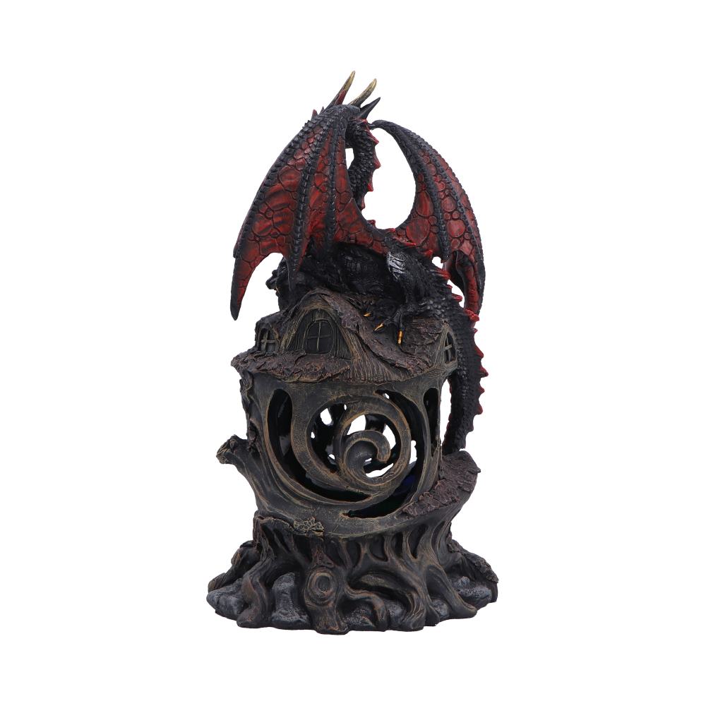 Light-up Red and Black Dragon Hollow Figurine 23.5cm - Shop Figurines Medium (15-29cm) At Gift Moments - 4