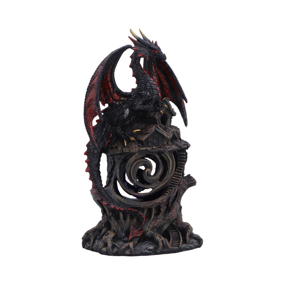 Light-up Red and Black Dragon Hollow Figurine 23.5cm - Shop Figurines Medium (15-29cm) At Gift Moments - 2