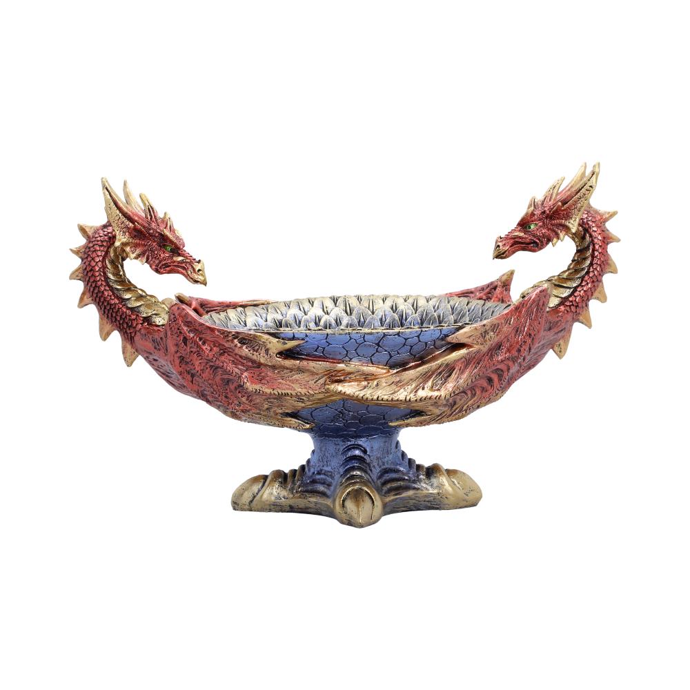 Scaled Red Dragon Bowl 18.7cm - Shop Figurines Medium (15-29cm) At Gift Moments - 4