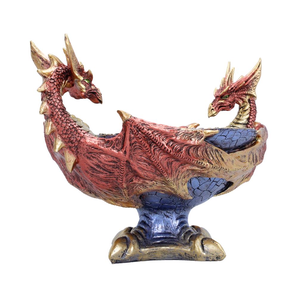 Scaled Red Dragon Bowl 18.7cm - Shop Figurines Medium (15-29cm) At Gift Moments - 5