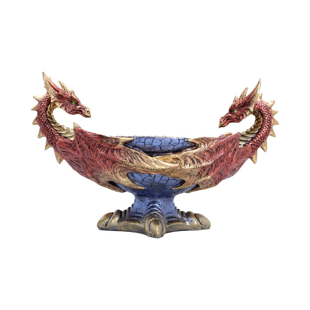 Scaled Red Dragon Bowl 18.7cm - Shop Figurines Medium (15-29cm) At Gift Moments - 2