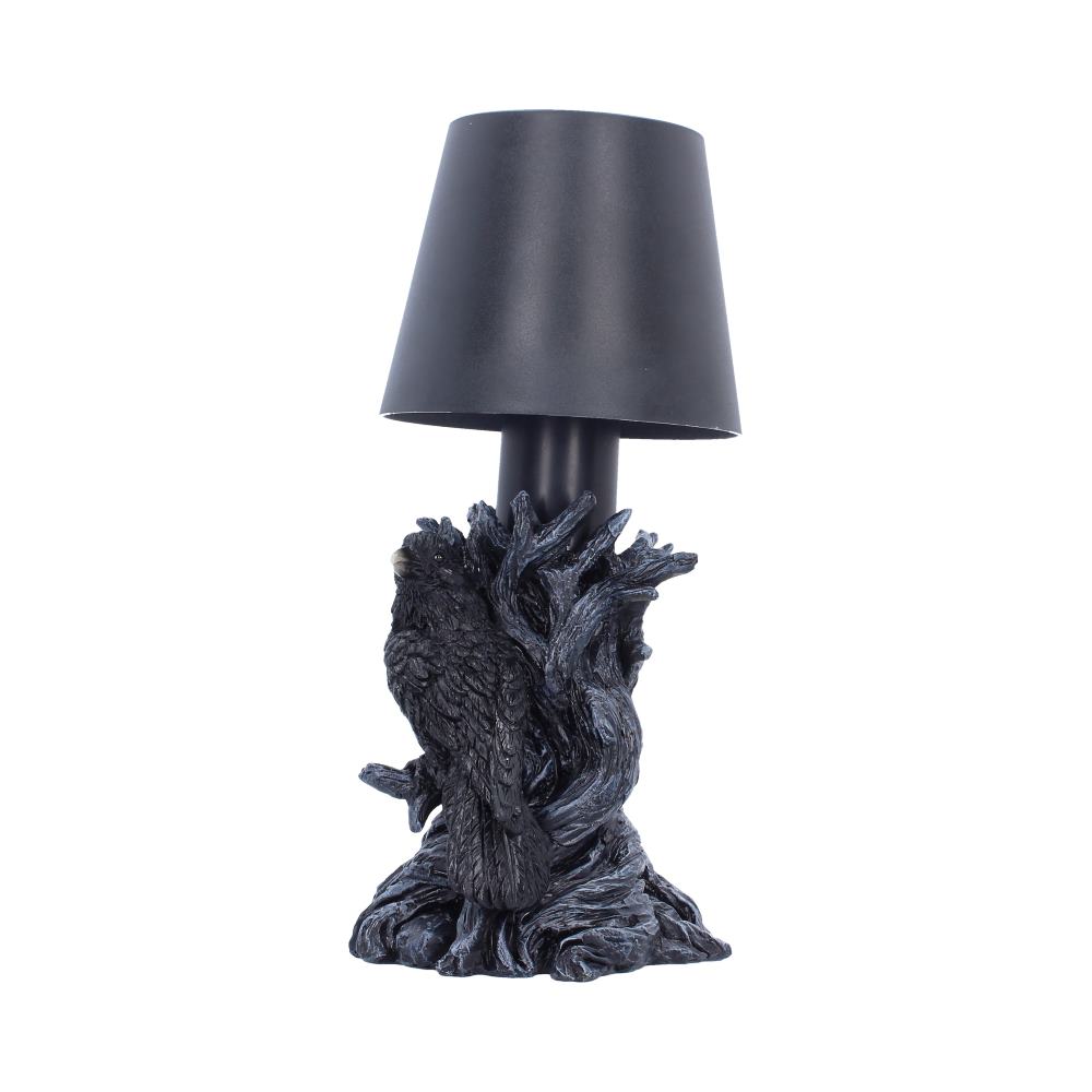 Gothic Raven LED Lamp 25cm - Shop Lamps At Gift Moments - 3