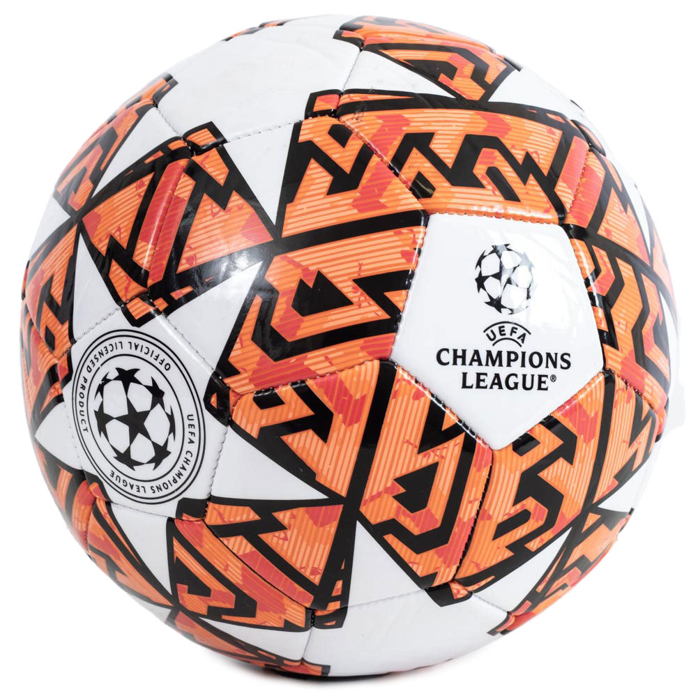 UEFA Champions League Orange Star Football - Shop Balls At Gift Moments - 2