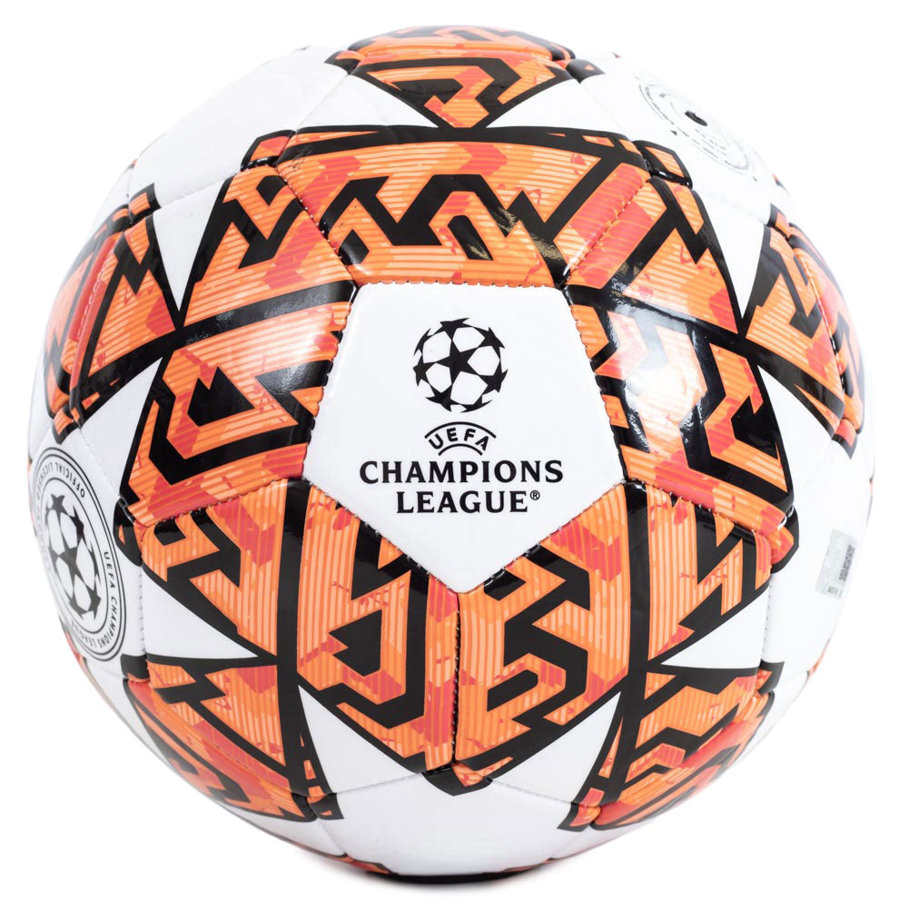 UEFA Champions League Orange Star Football - Shop Balls At Gift Moments - 1