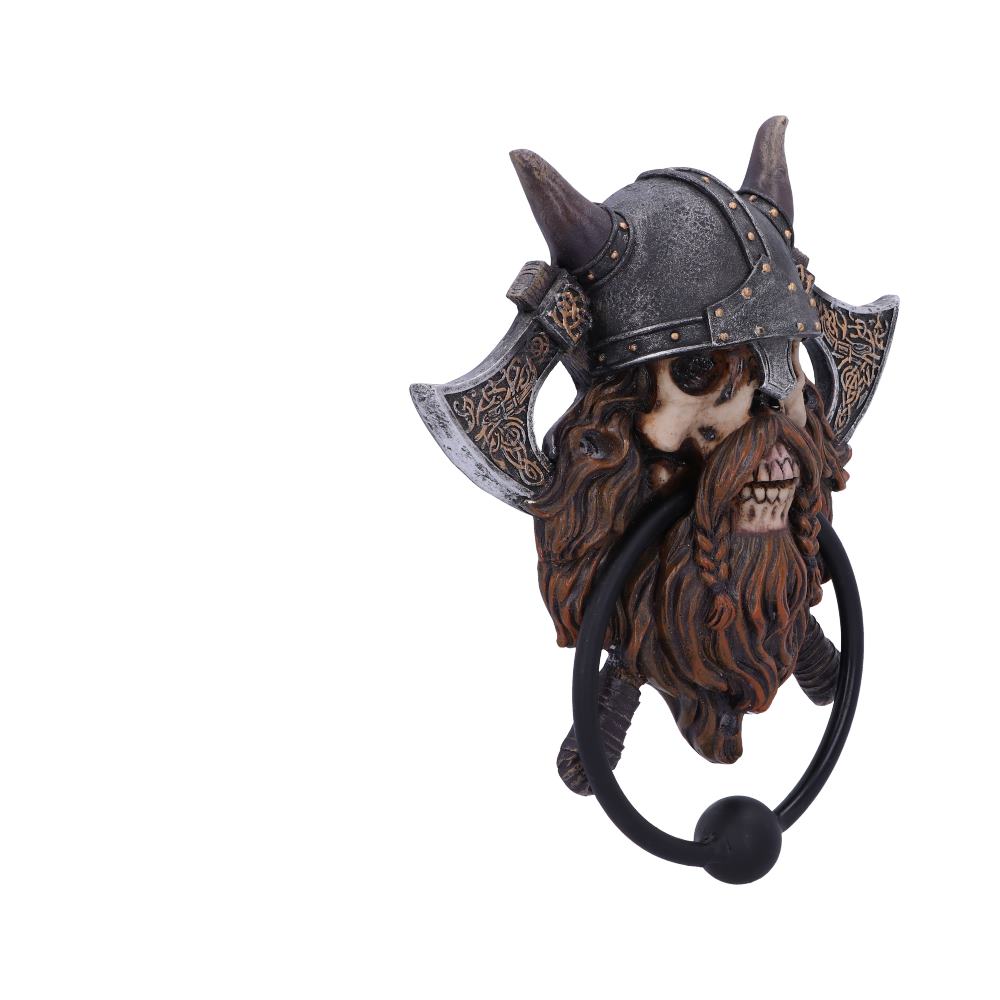 Viking Skull Door Knocker 18.5cm: 5 - Door Knockers By Gift Moments