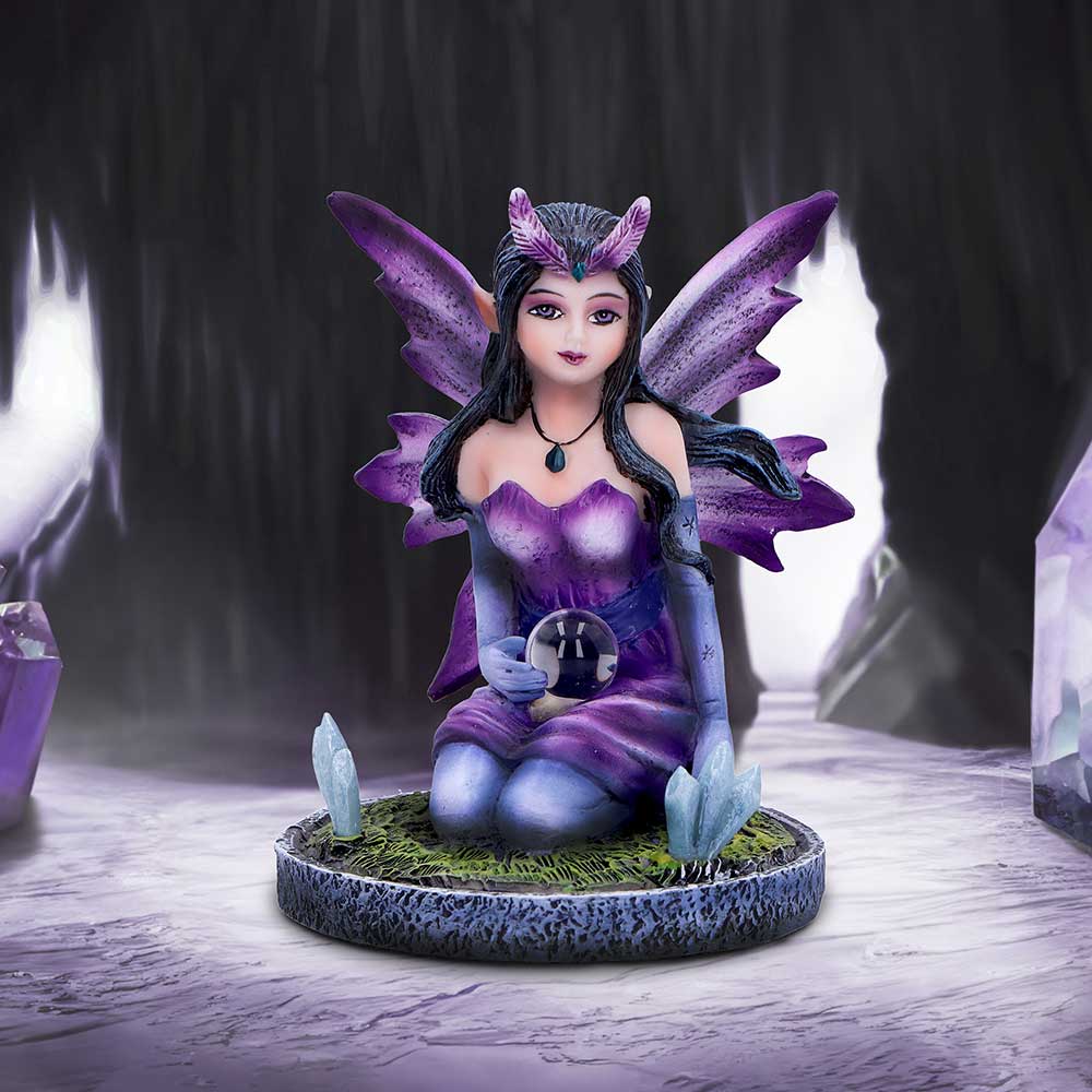 Violet Purple Crystal Fairy Figurine: 1 - Figures & Collectables By Gift Moments