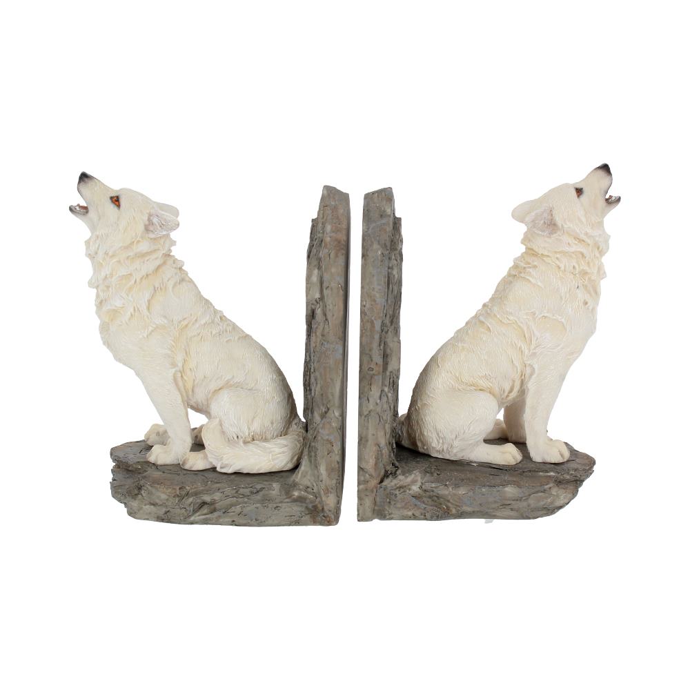 Wardens of the North White Wolf Bookends: 5 - Bookends By Gift Moments