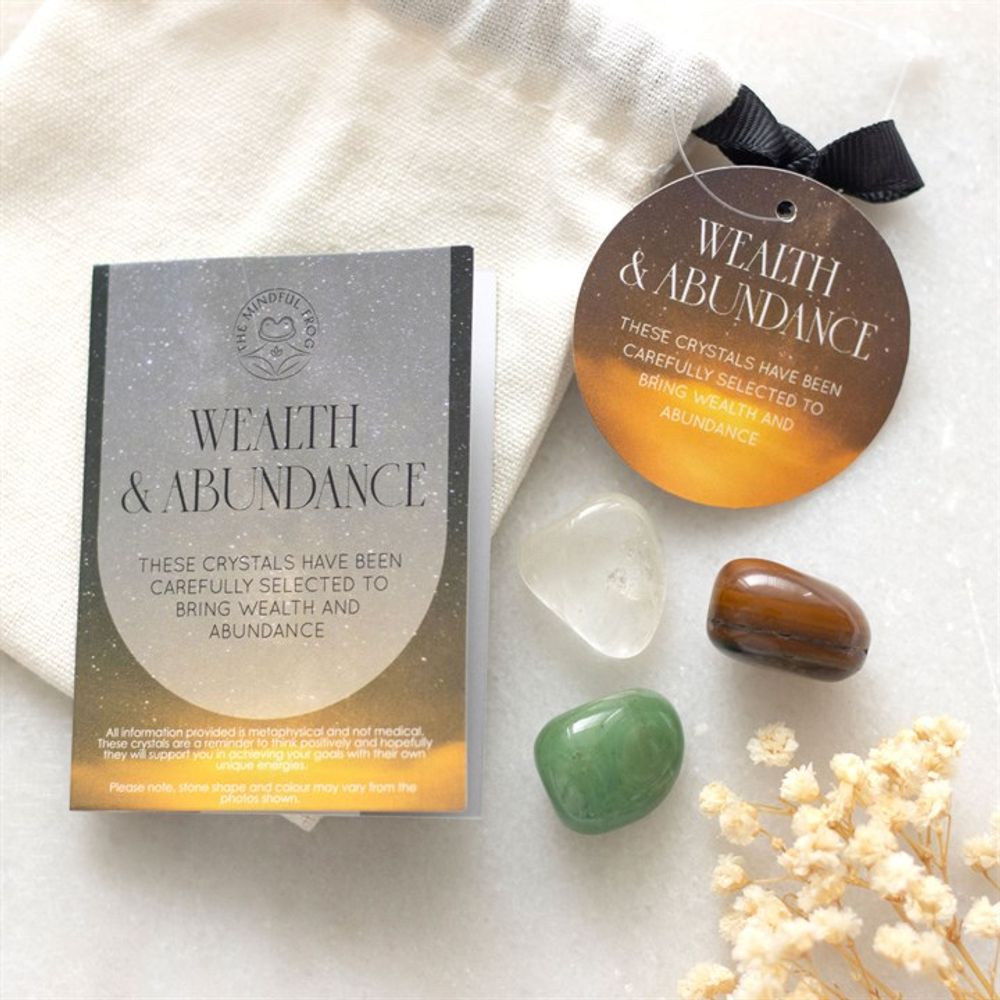 Wealth & Abundance Healing Crystal Set: 1 - By Gift Moments