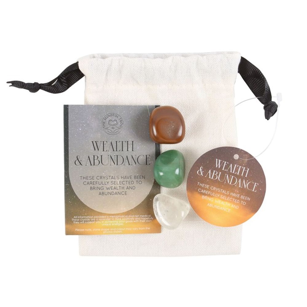Wealth & Abundance Healing Crystal Set: 2 - By Gift Moments