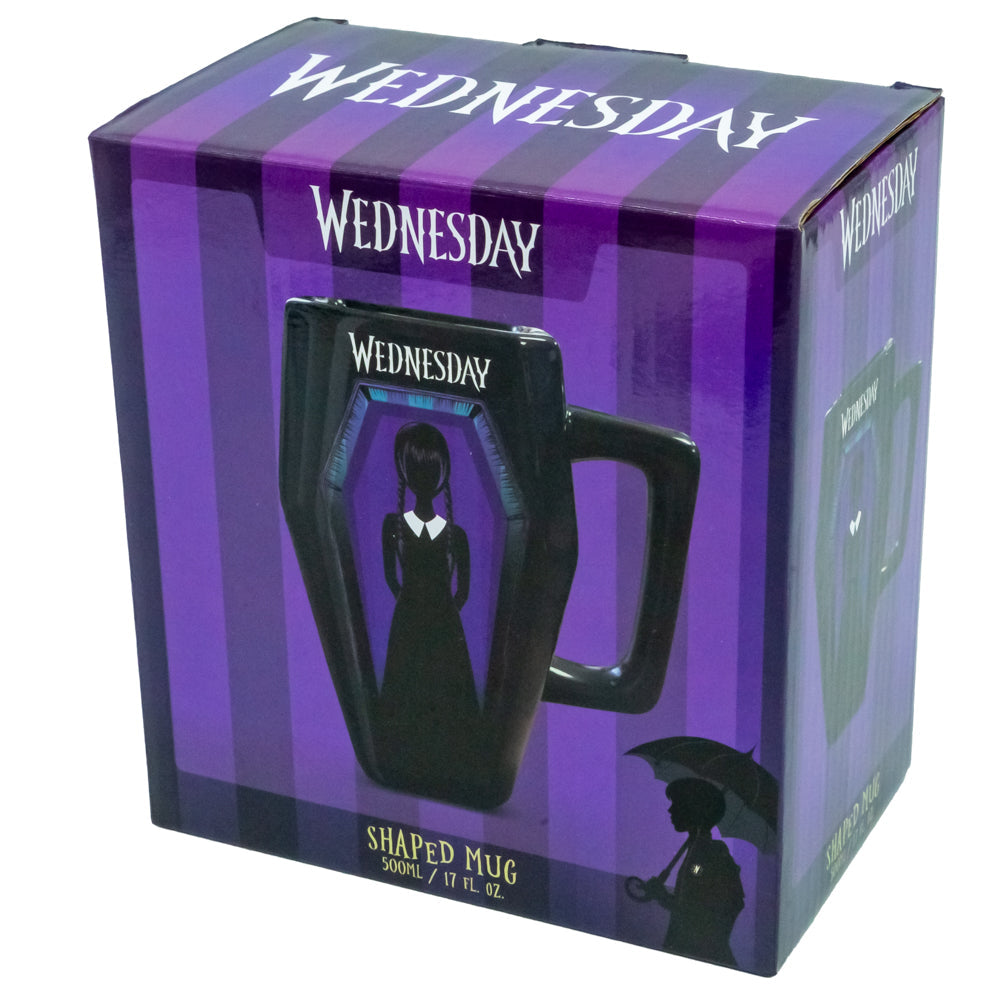 Wednesday 3D Coffin Mug - Shop Mugs At Gift Moments - 5