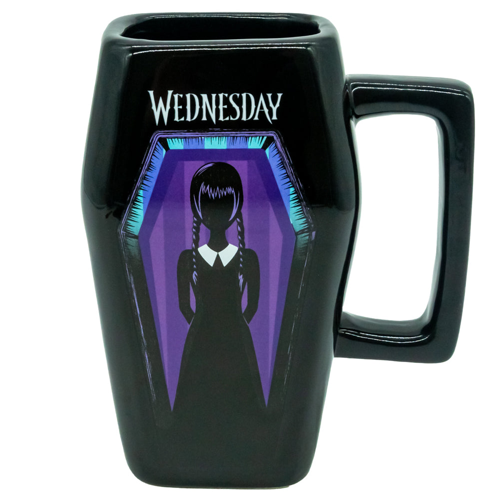 Wednesday 3D Coffin Mug - Shop Mugs At Gift Moments - 2