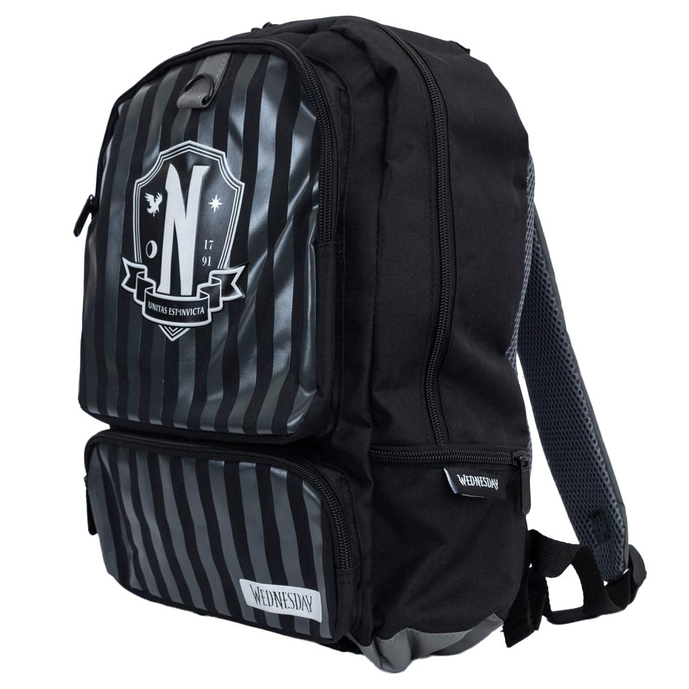 Wednesday Nevermore Premium Backpack: 2 - Bags By Gift Moments