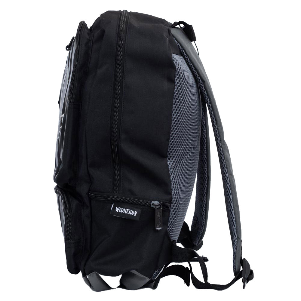 Wednesday Nevermore Premium Backpack: 3 - Bags By Gift Moments