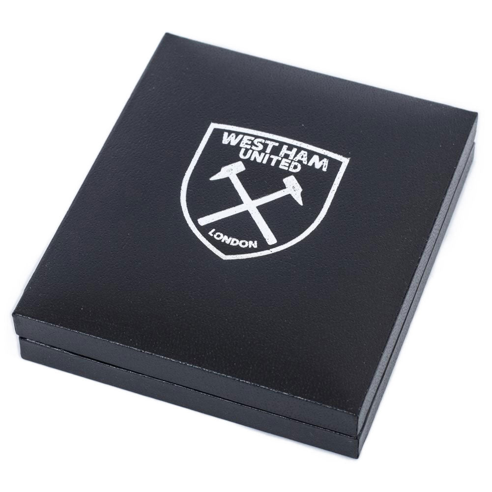 West Ham United FC 18ct Gold Plated on Silver Pendant & Chain - Shop Necklaces At Gift Moments - 4