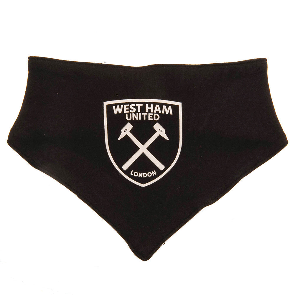 West Ham United FC 2 Pack Bibs ST: 3 - Baby Clothing By West Ham United