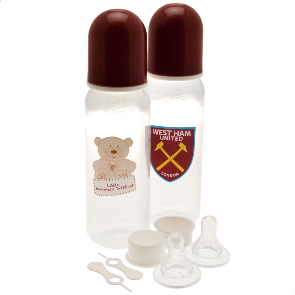 West Ham United FC 2pk Feeding Bottles: 1 - Baby By West Ham United