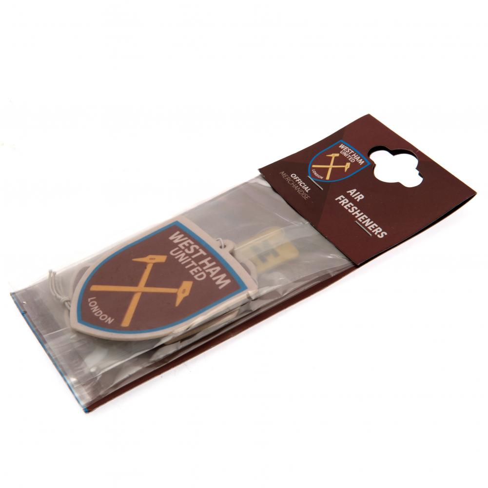 West Ham United FC 3pk Air Freshener: 3 - Car Accessories By West Ham United