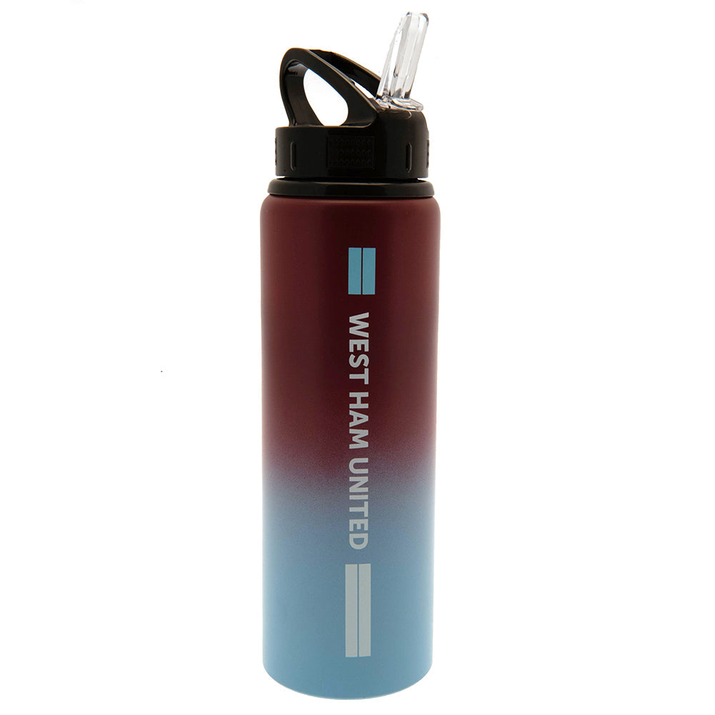 West Ham United FC Aluminium Drinks Bottle ST: 2 - Water Bottles By West Ham United