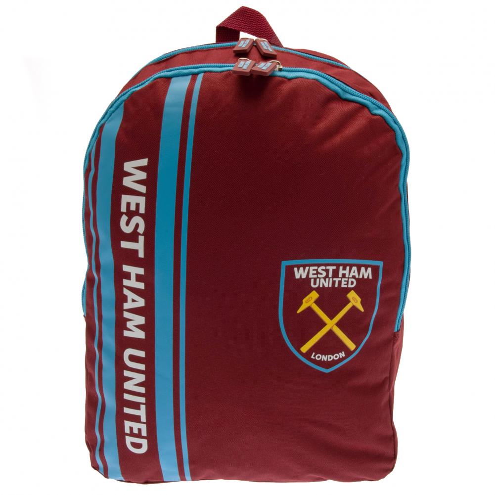 West Ham United FC Stripe Backpack: 1 - Bags By West Ham United