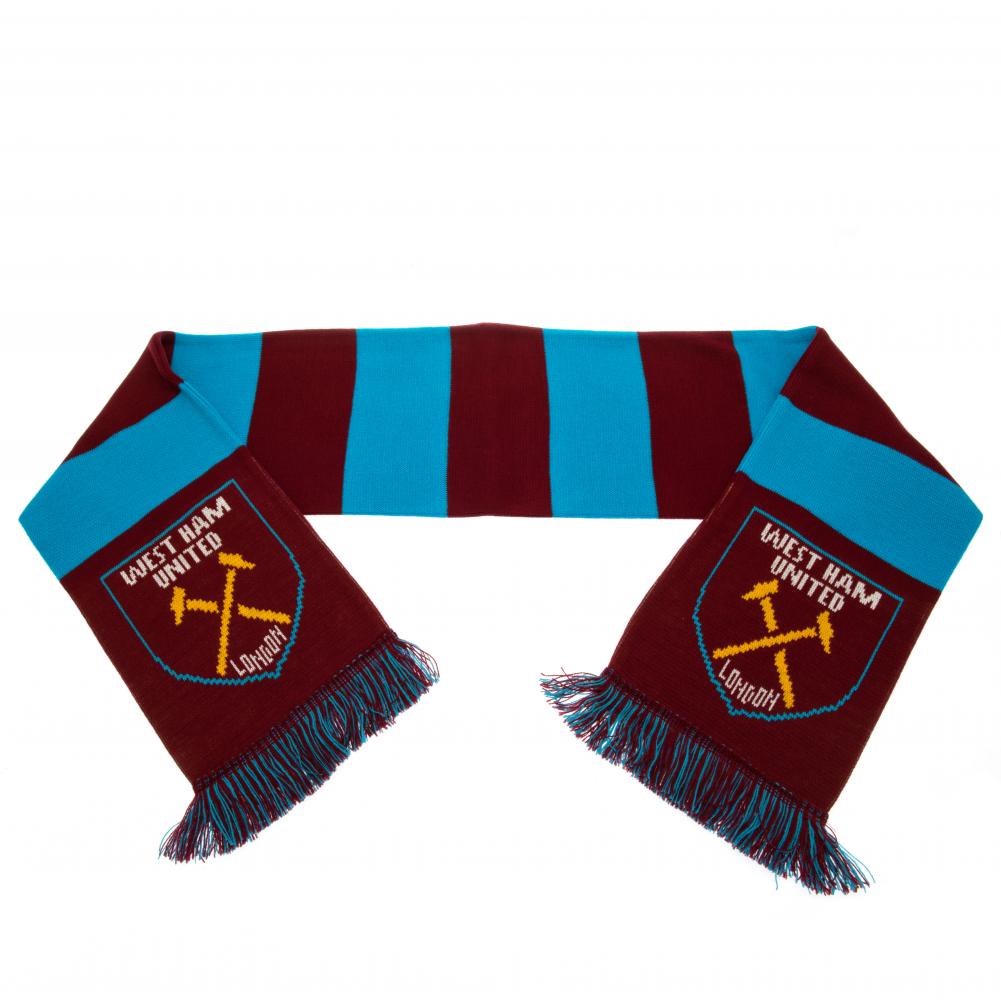 West Ham United FC Narrow Bar Scarf - Shop Scarves At Gift Moments - 7