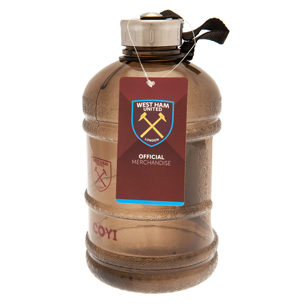 West Ham United FC Barrel Water Bottle - Shop Water Bottles At Gift Moments - 4