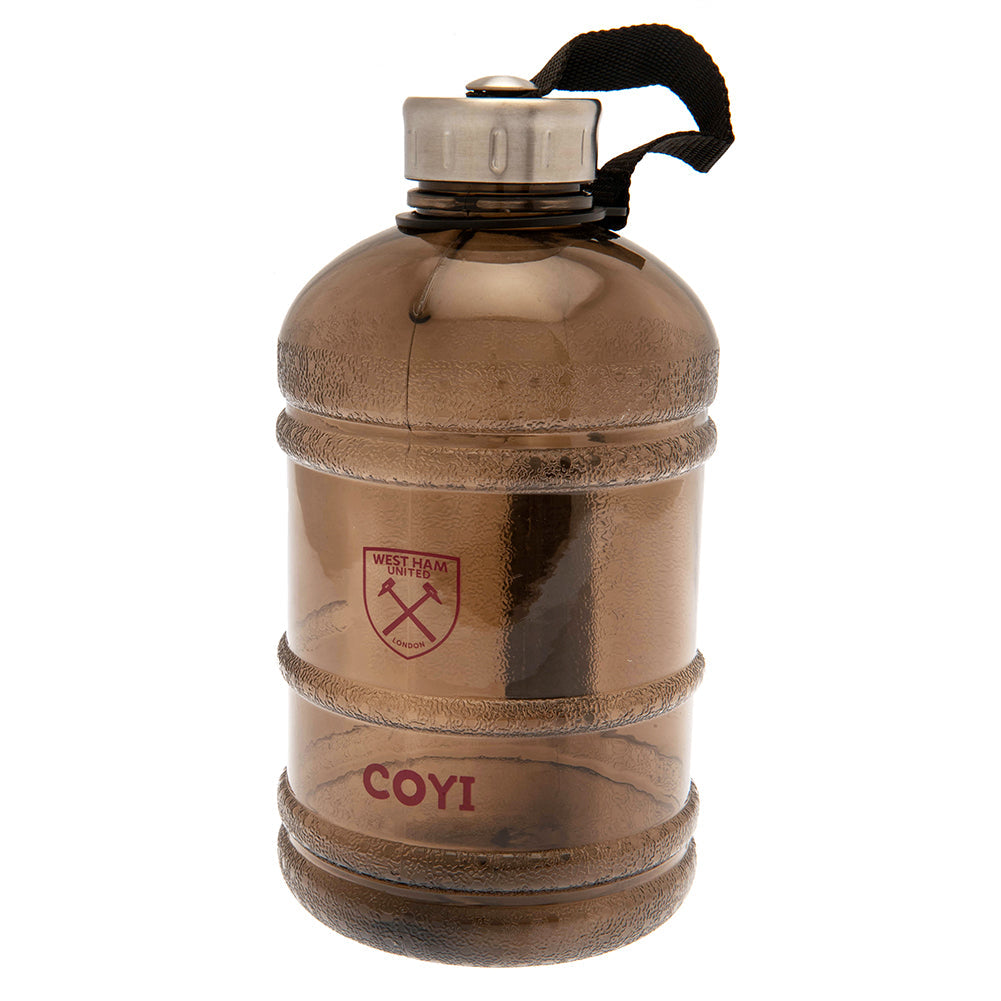 West Ham United FC Barrel Water Bottle - Shop Water Bottles At Gift Moments - 1