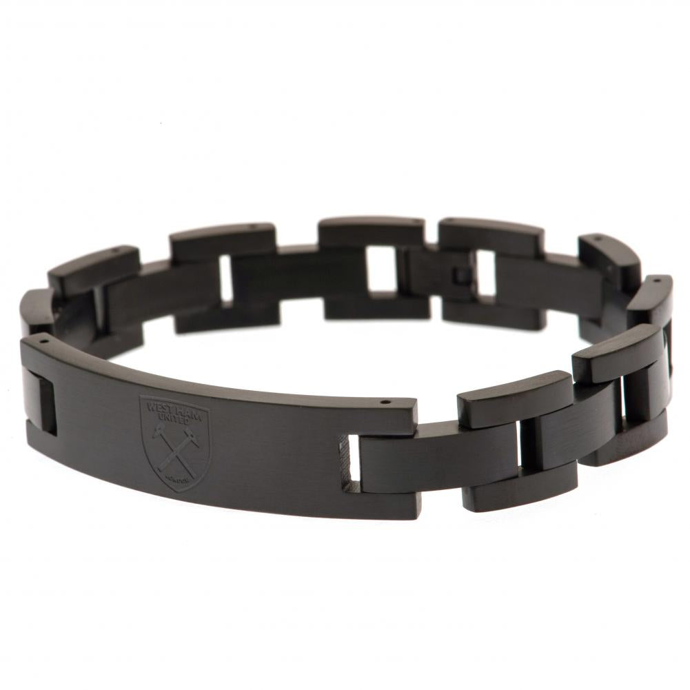 West Ham United FC Black IP Bracelet: 1 - Jewellery By West Ham United