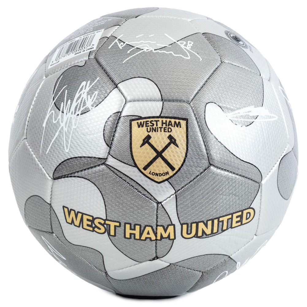 West Ham United FC Camo Sig Football - Shop Balls At Gift Moments - 1