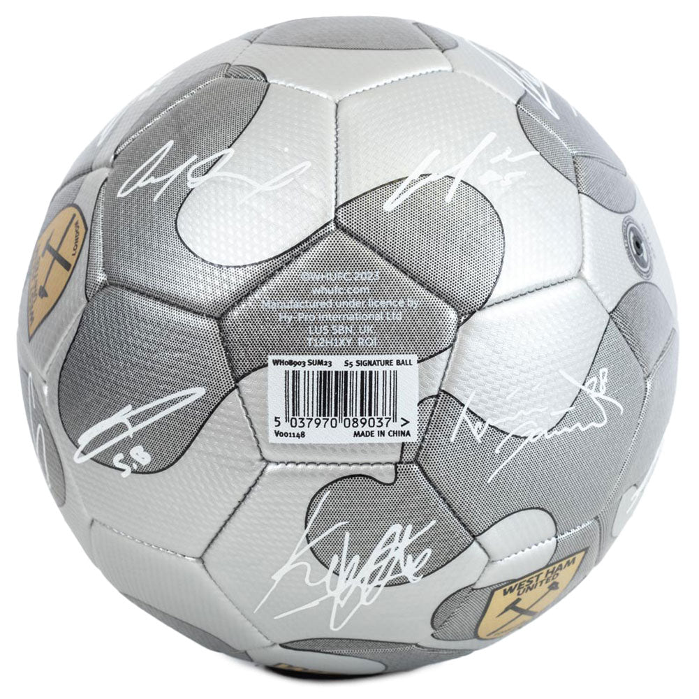 West Ham United FC Camo Sig Football - Shop Balls At Gift Moments - 3