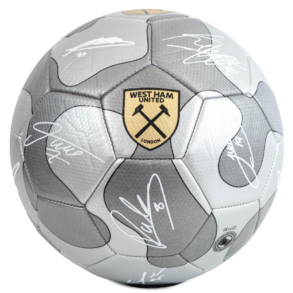 West Ham United FC Camo Sig Football - Shop Balls At Gift Moments - 2