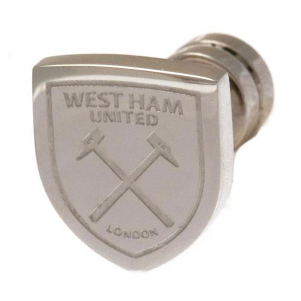 West Ham United FC Cut Out Stud Earring: 1 - Jewellery By West Ham United