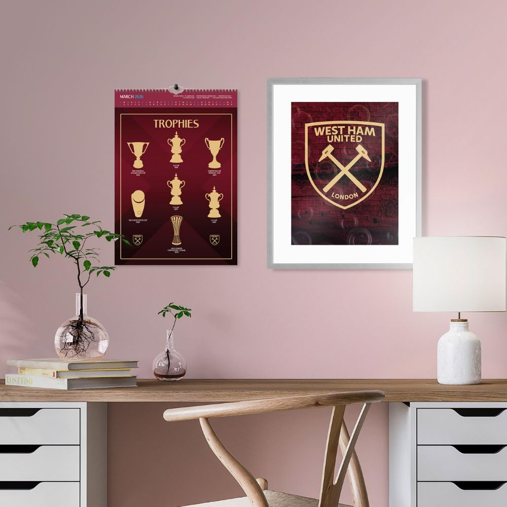 West Ham United FC Deluxe Calendar 2026: 6 - Calendars By West Ham United